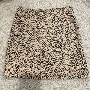 Brandy Melville Cheetah Print Skirt